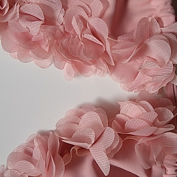 PINK BIKINI 2 PIECE SWIMSUIT PINK M - Picture 4 of 4